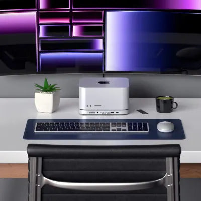 Satechi Stand & Hub For Mac Mini/Studio With NVME SSD Enclosure (Silver) - Digital3d.com.au